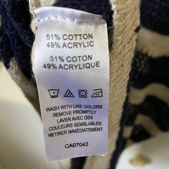 Striped batwing top - Picture 3 of 6